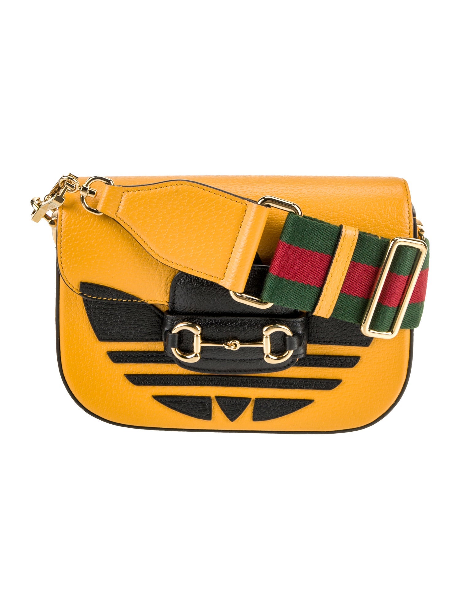 Gucci x Adidas Leather Crossbody Bag