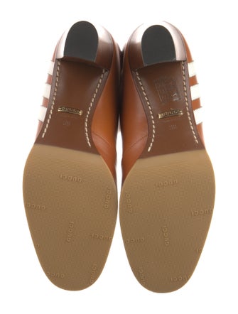 Gucci x Adidas Signature Stripe Leather Boots
