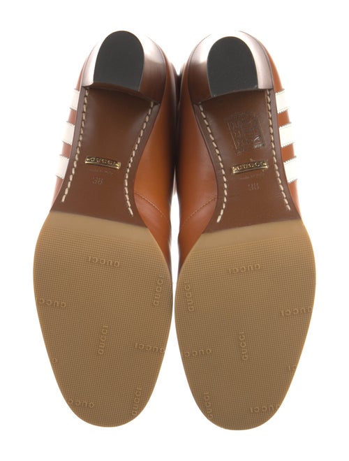 Gucci x Adidas Signature Stripe Leather Boots