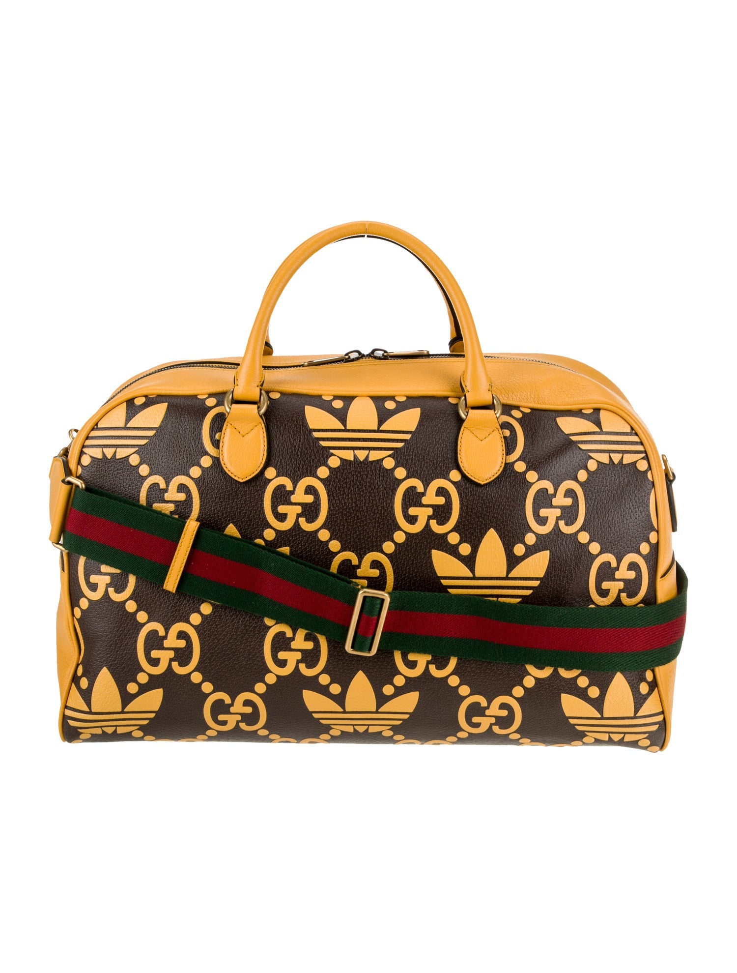 Gucci x Adidas Web Weekender Bag