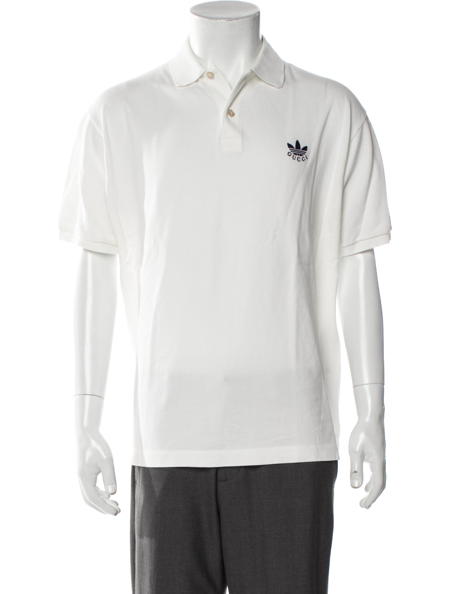 Gucci x Adidas 2022 V-Neck Polo Shirt