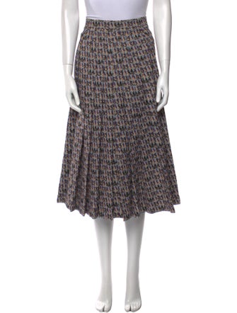 Gucci x Adidas Printed Midi Length Skirt