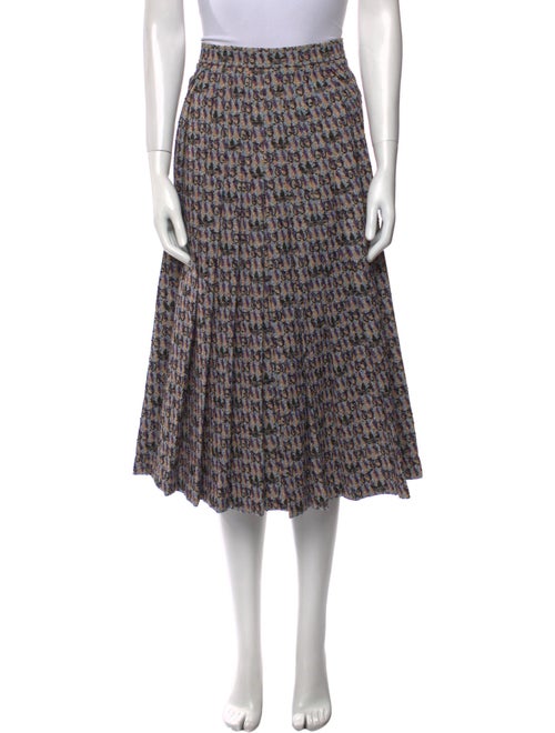 Gucci x Adidas Printed Midi Length Skirt