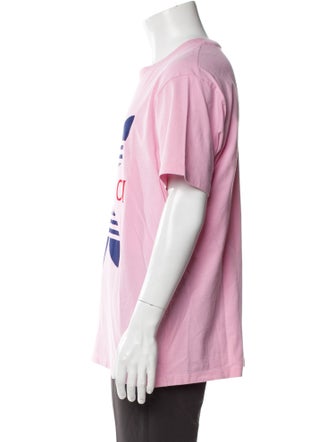 Gucci x Adidas Graphic Print Crew Neck T-Shirt