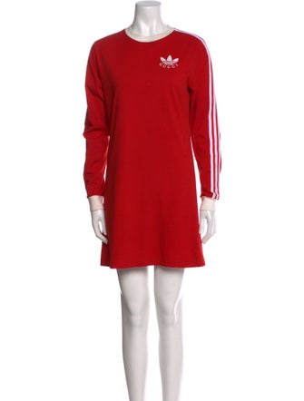 Gucci x Adidas Crew Neck Mini Dress