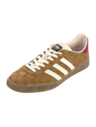 Gucci x Adidas Gucci x Adidas GG Canvas Gazelle Sneakers Sneakers