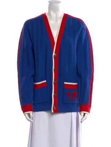 Gucci x Adidas Knitwear 2023 V-Neck Sweater S