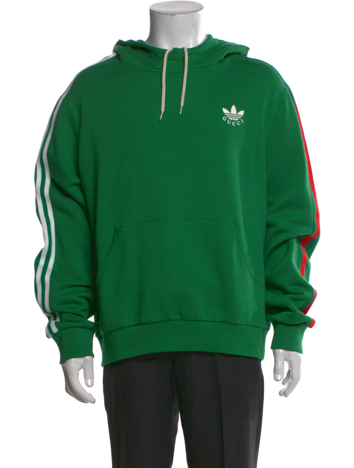 Gucci x Adidas 2022 Web Accent Hoodie w/ Tags