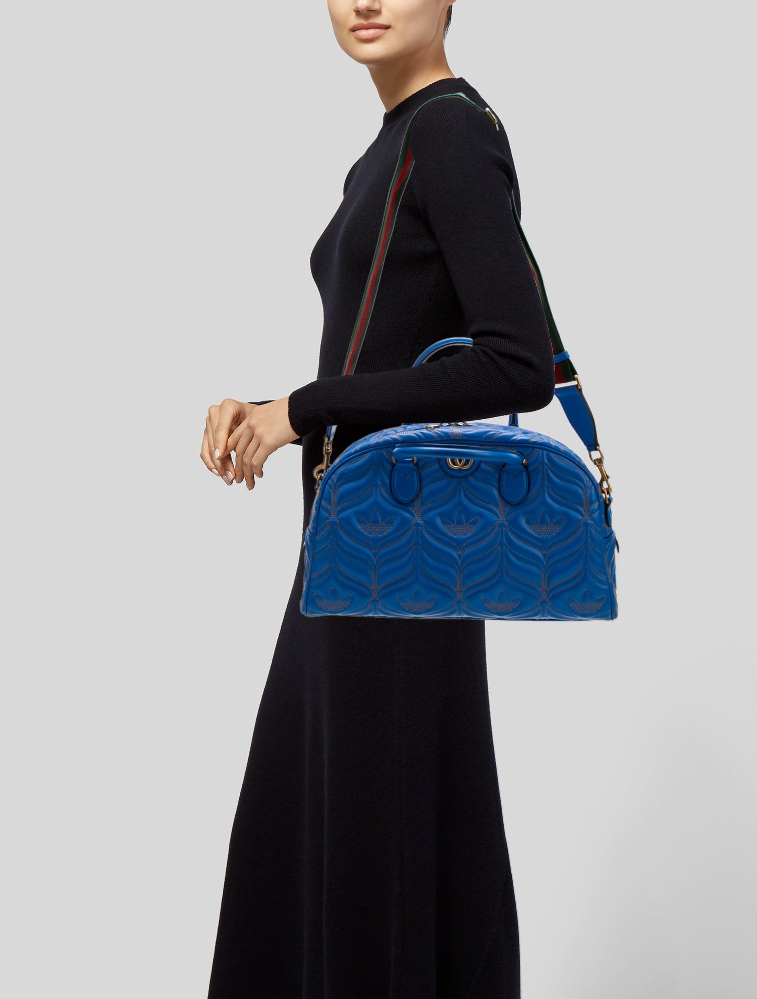 Gucci x Adidas Web Quilted Trefoil GG