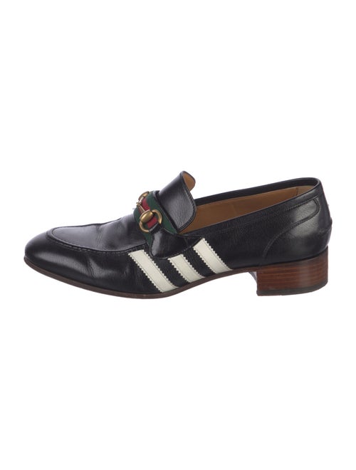 Gucci x Adidas 2022 Web Accent Dress Loafers