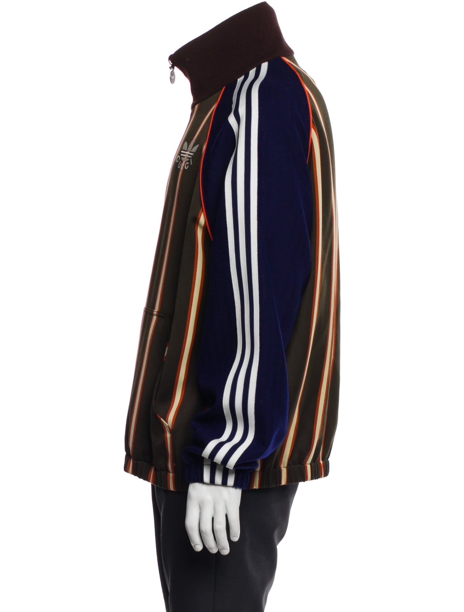 Gucci x Adidas 2023 Striped Jacket