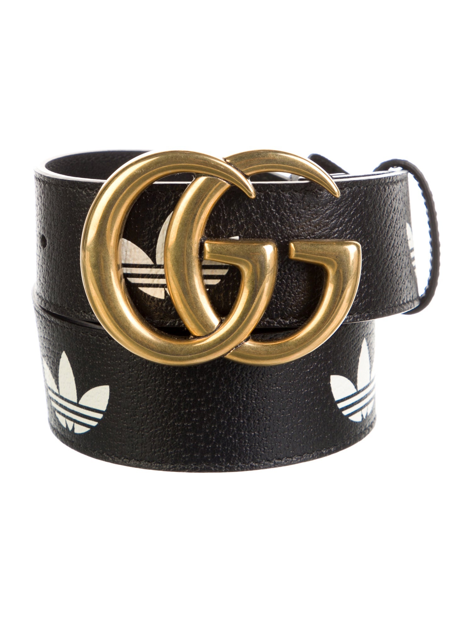 Gucci x Adidas Double G Logo Leather Belt Kit