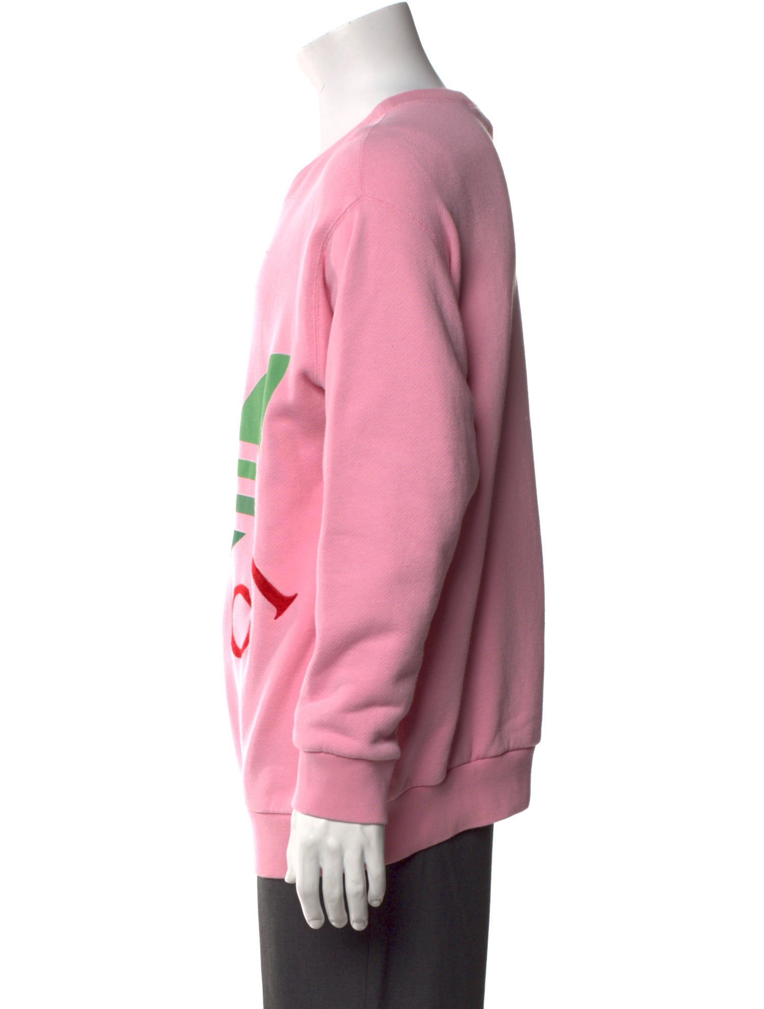 Gucci x Adidas Graphic Print Crew Neck Sweatshirt