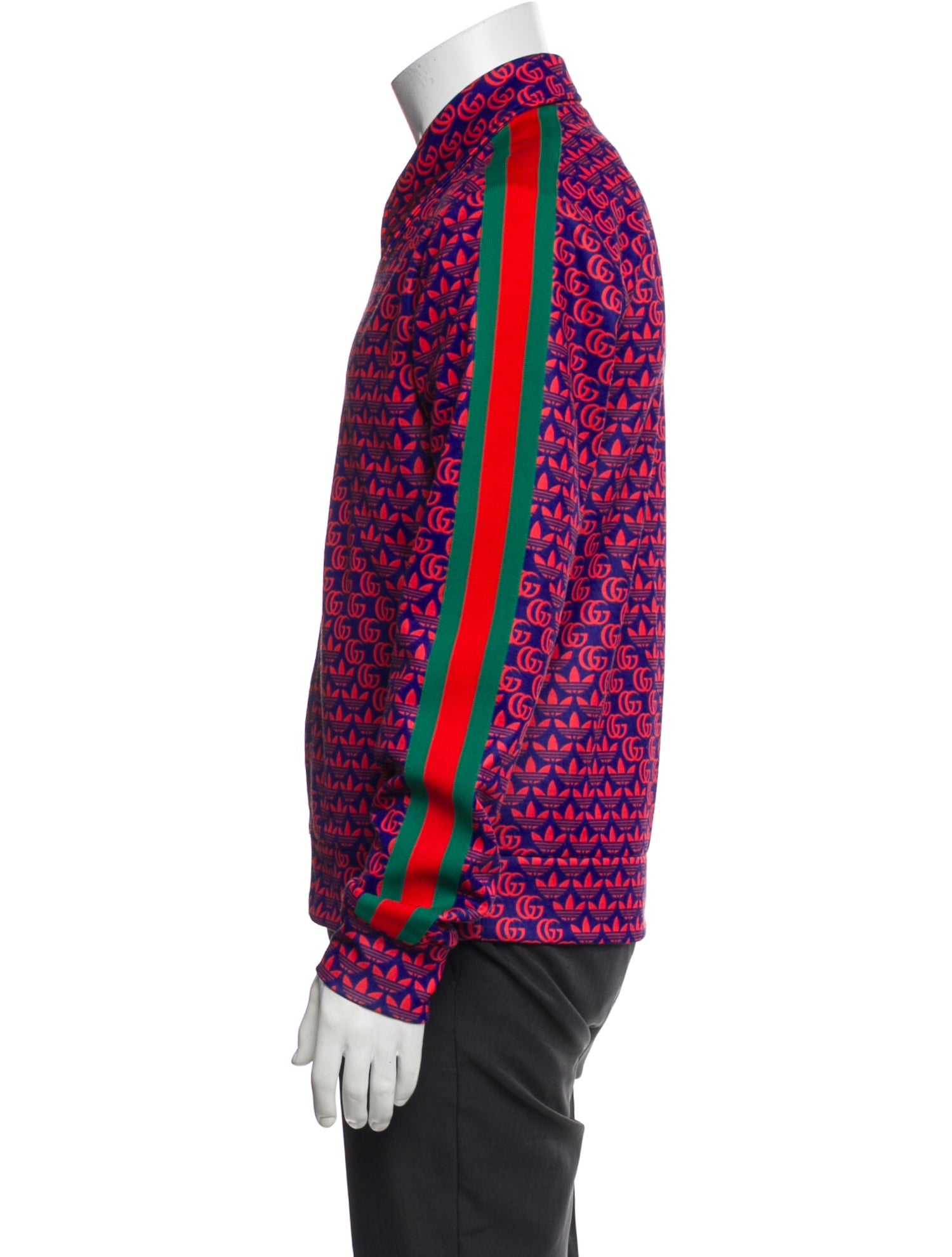 Gucci x Adidas GG Logo Bomber Jacket