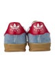 Gucci x Adidas Velvet Colorblock Pattern Sneakers