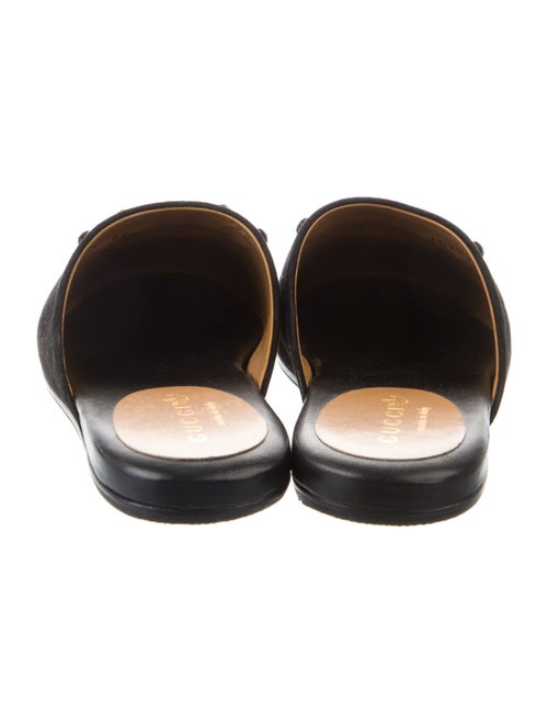 Gucci x Adidas 1955 Horsebit Accent Suede Mules