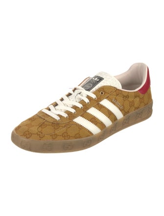 Gucci x Adidas GG Canvas Canvas Sneakers