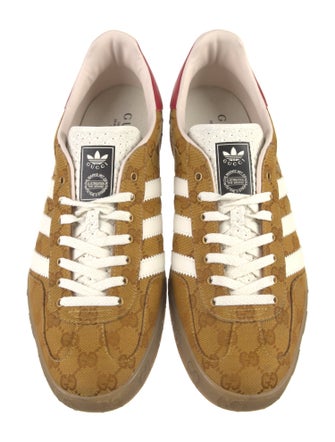 Gucci x Adidas GG Canvas Canvas Sneakers