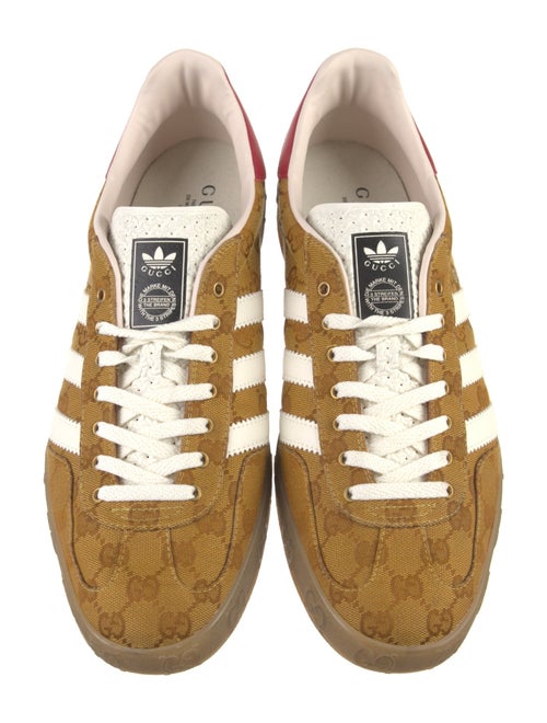 Gucci x Adidas GG Canvas Canvas Sneakers