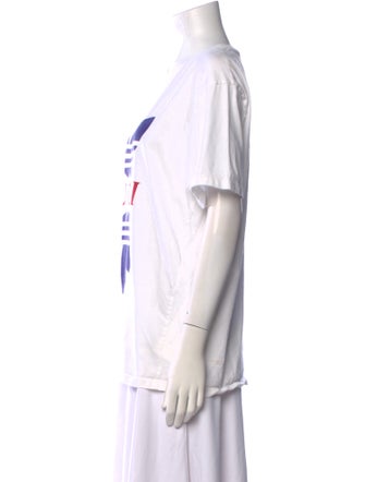 Gucci x Adidas Graphic Print Crew Neck T-Shirt