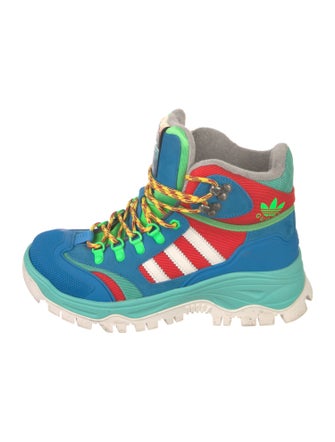Gucci x Adidas Printed Hiking Boots
