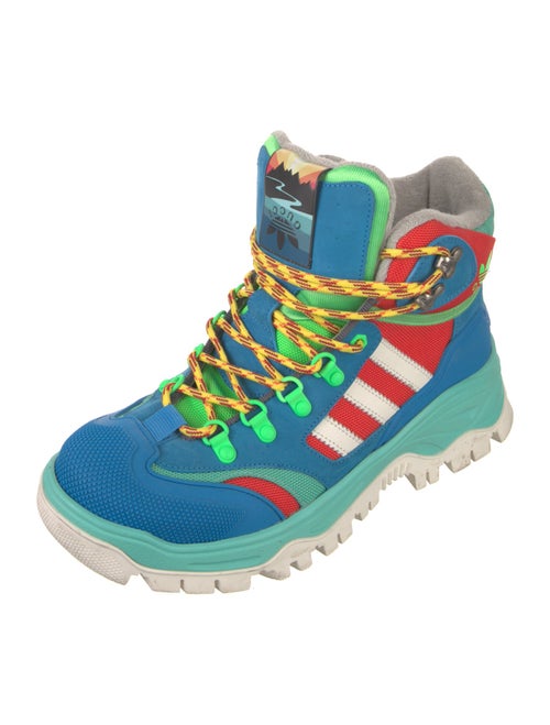 Gucci x Adidas Printed Hiking Boots