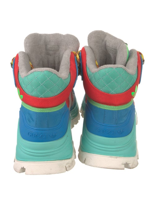Gucci x Adidas Printed Hiking Boots