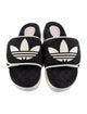 Gucci x Adidas GG Canvas Canvas Slides