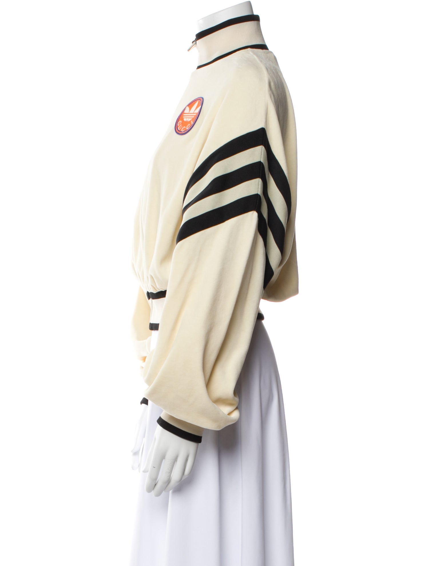 Gucci x Adidas 2023 Velour Bomber Jacket