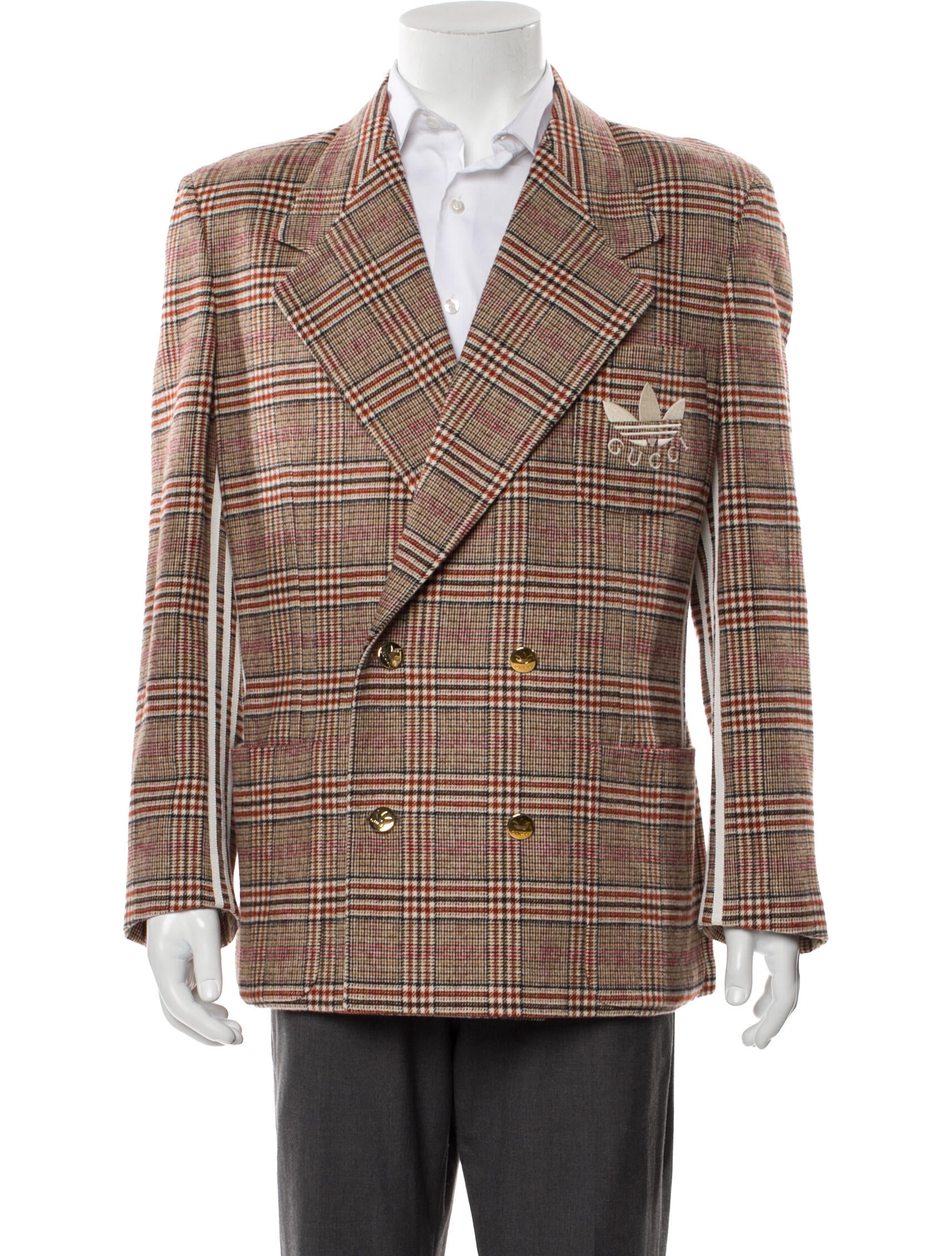 Gucci x Adidas 2022 GG Supreme Blazer