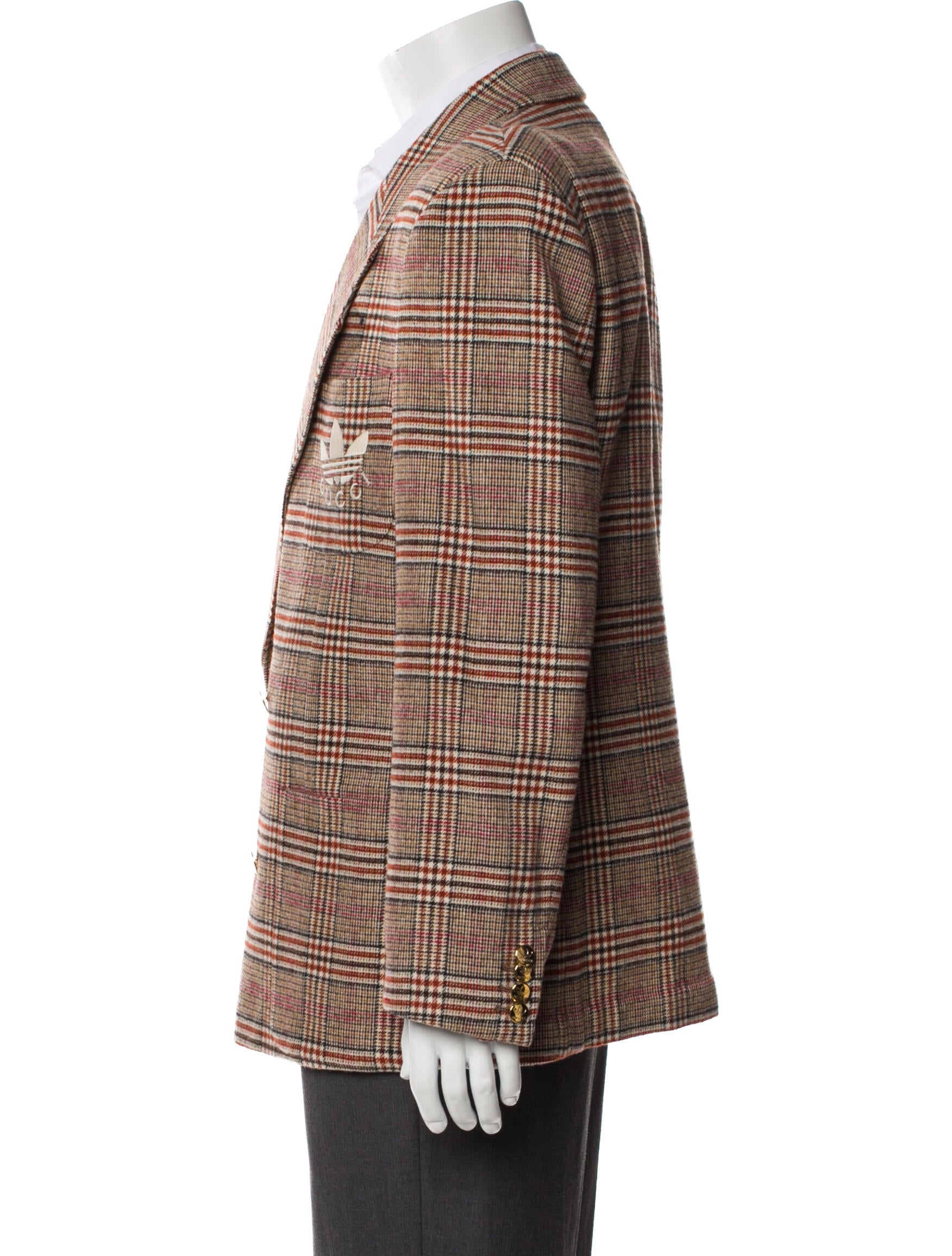 Gucci x Adidas 2022 GG Supreme Blazer