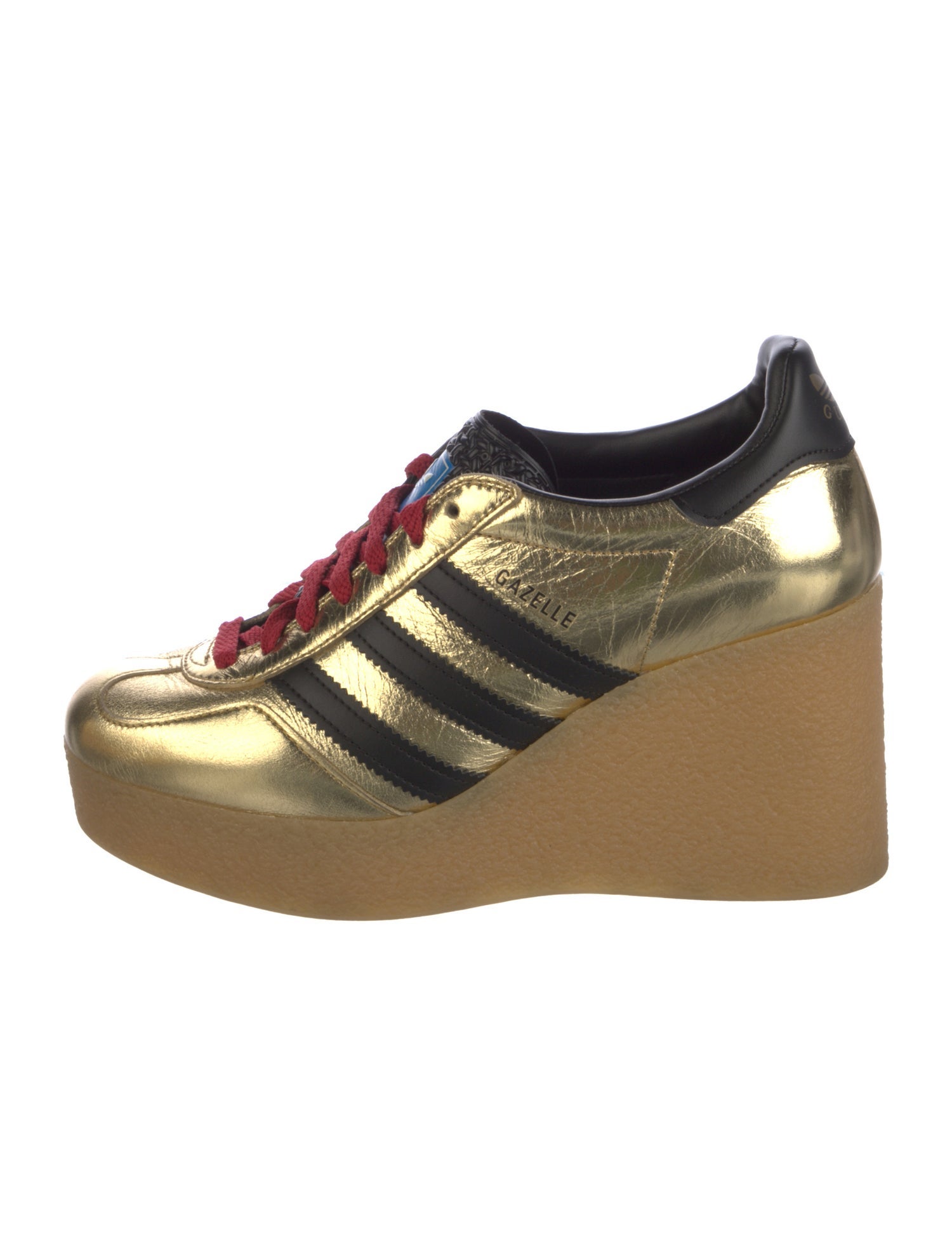 Gucci x Adidas Leather Printed Pumps