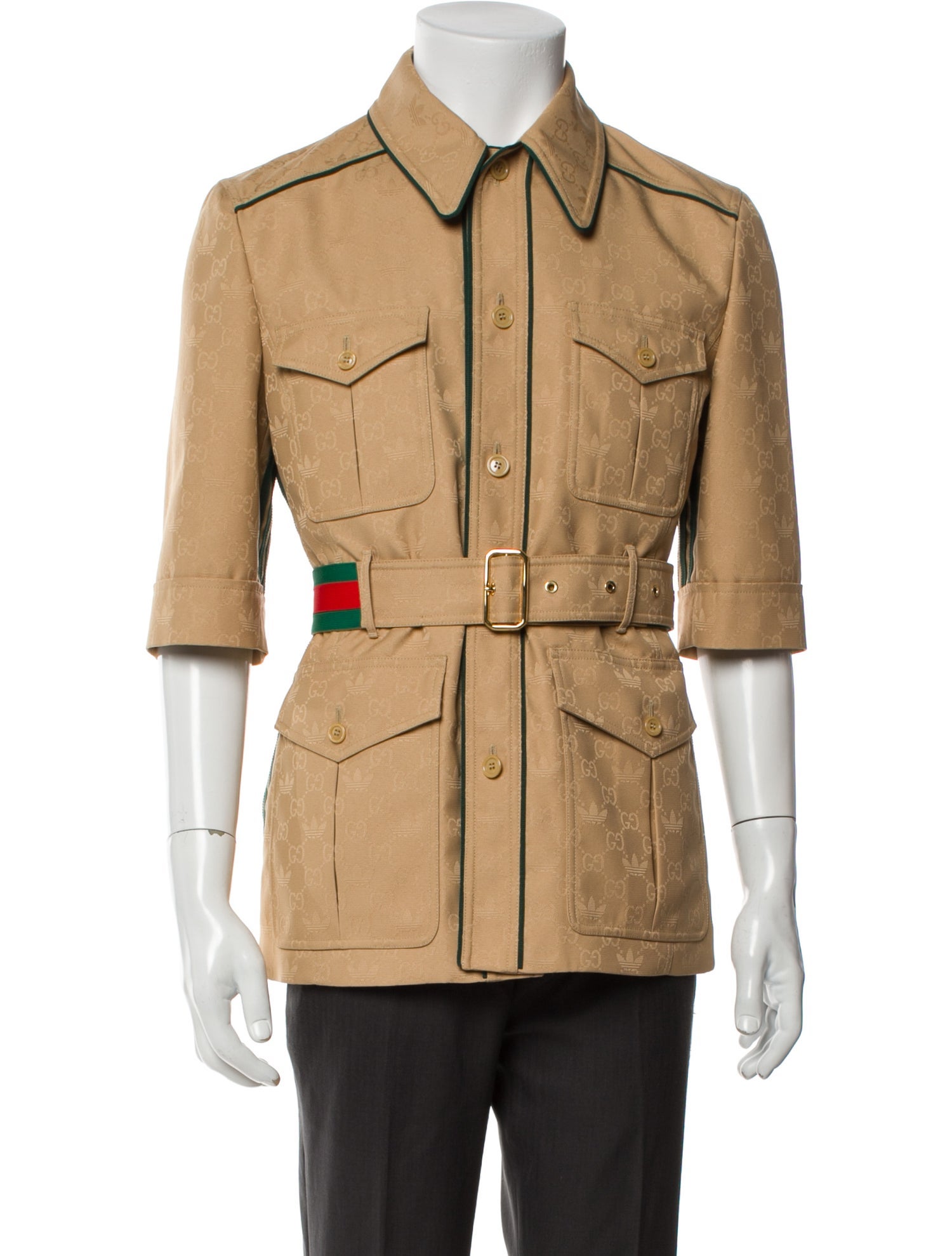 Gucci x Adidas 2022 Web Accent Utility Jacket