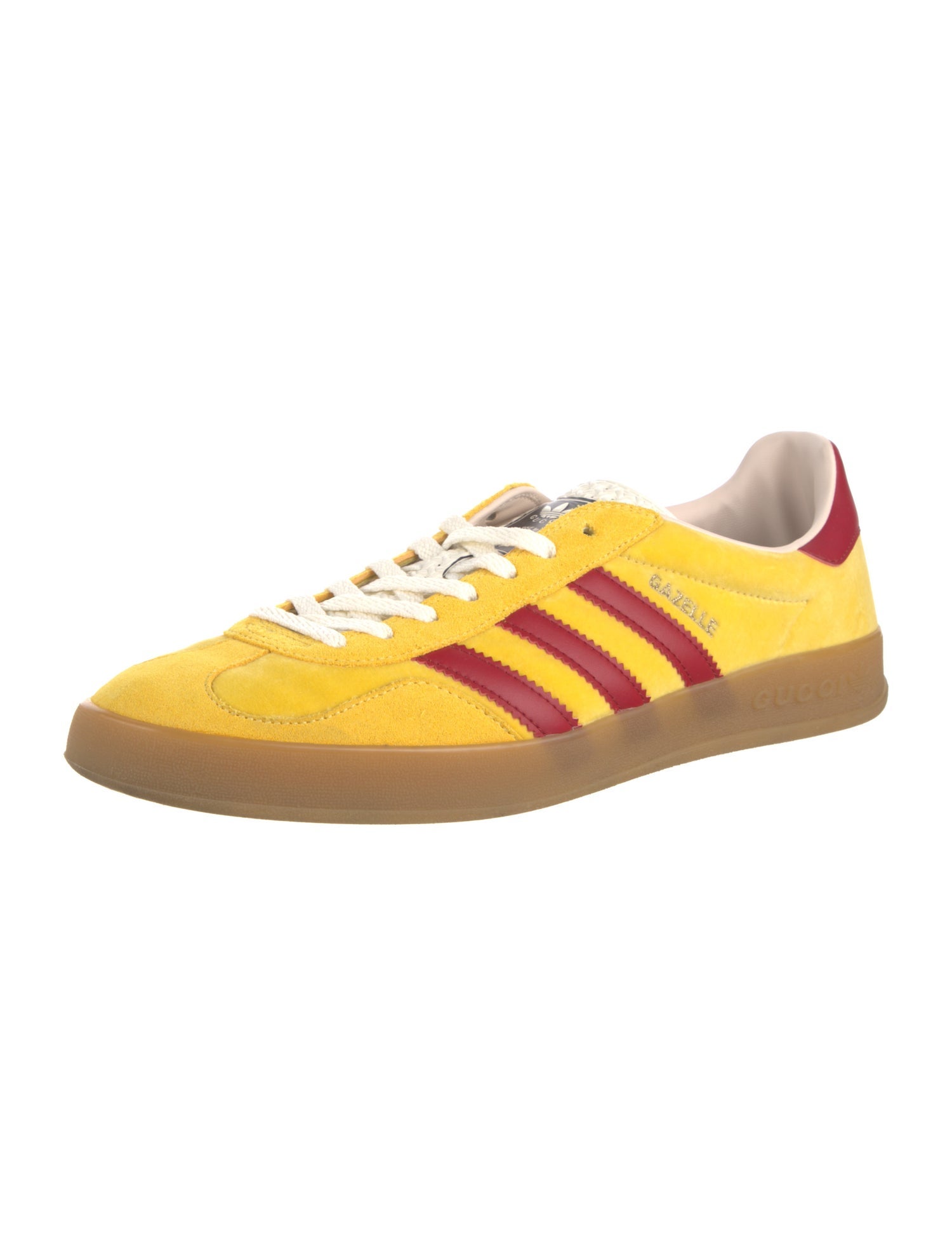 Gucci x Adidas Gazelle 'Yellow Velvet' Sneakers