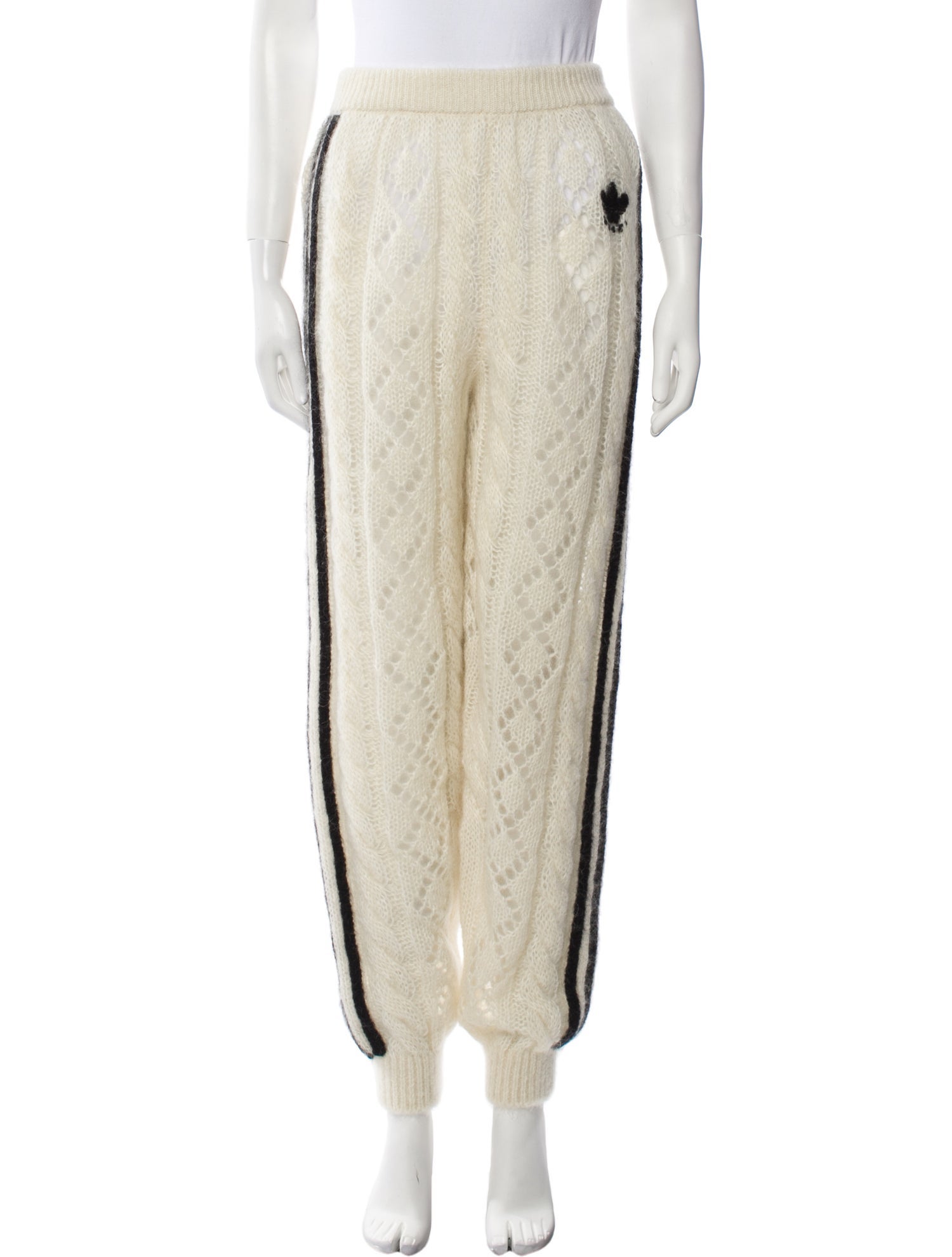 Gucci x Adidas Mohair Striped Lounge Bottoms