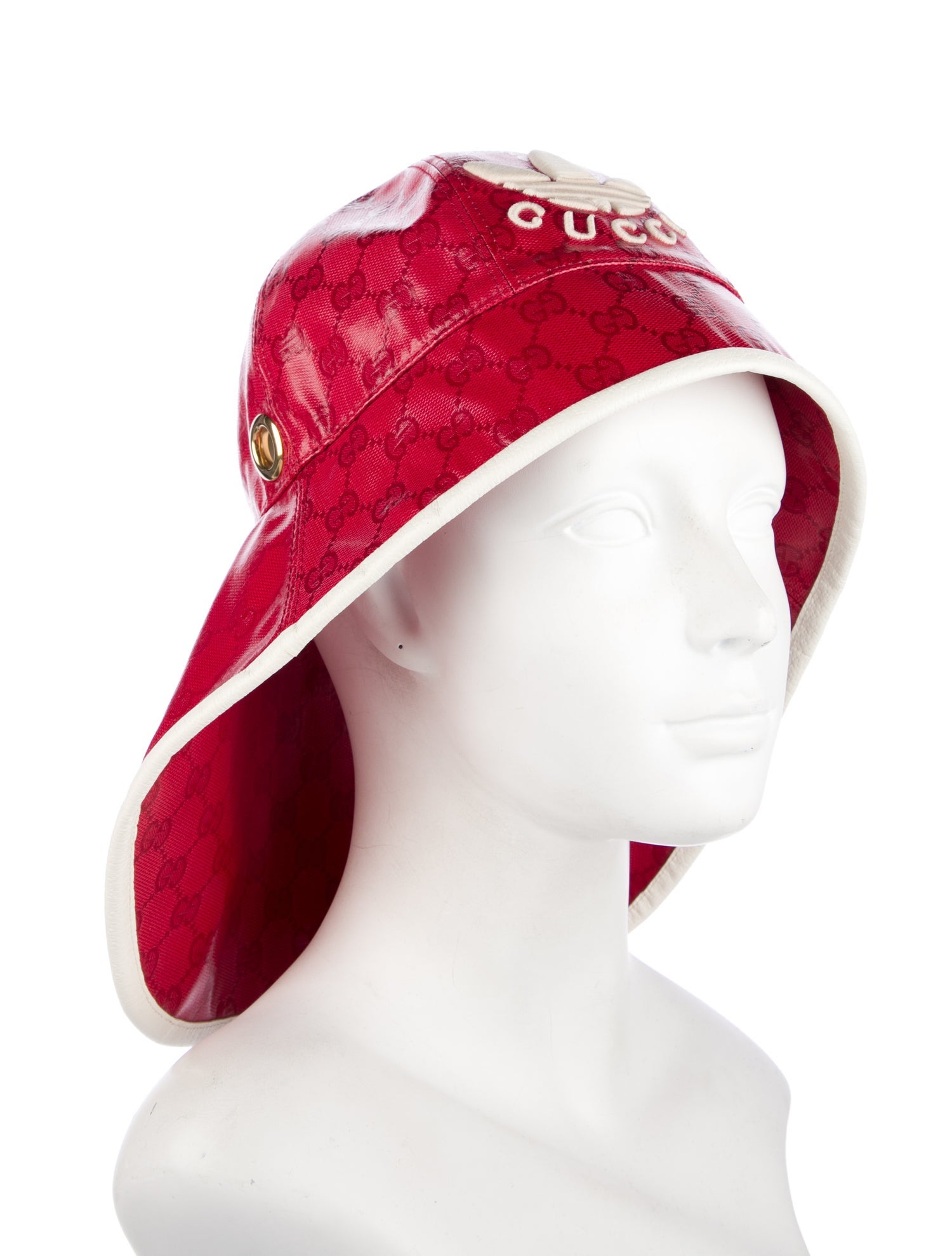 Gucci x Adidas GG Crystal Bucket Hat w/Tags