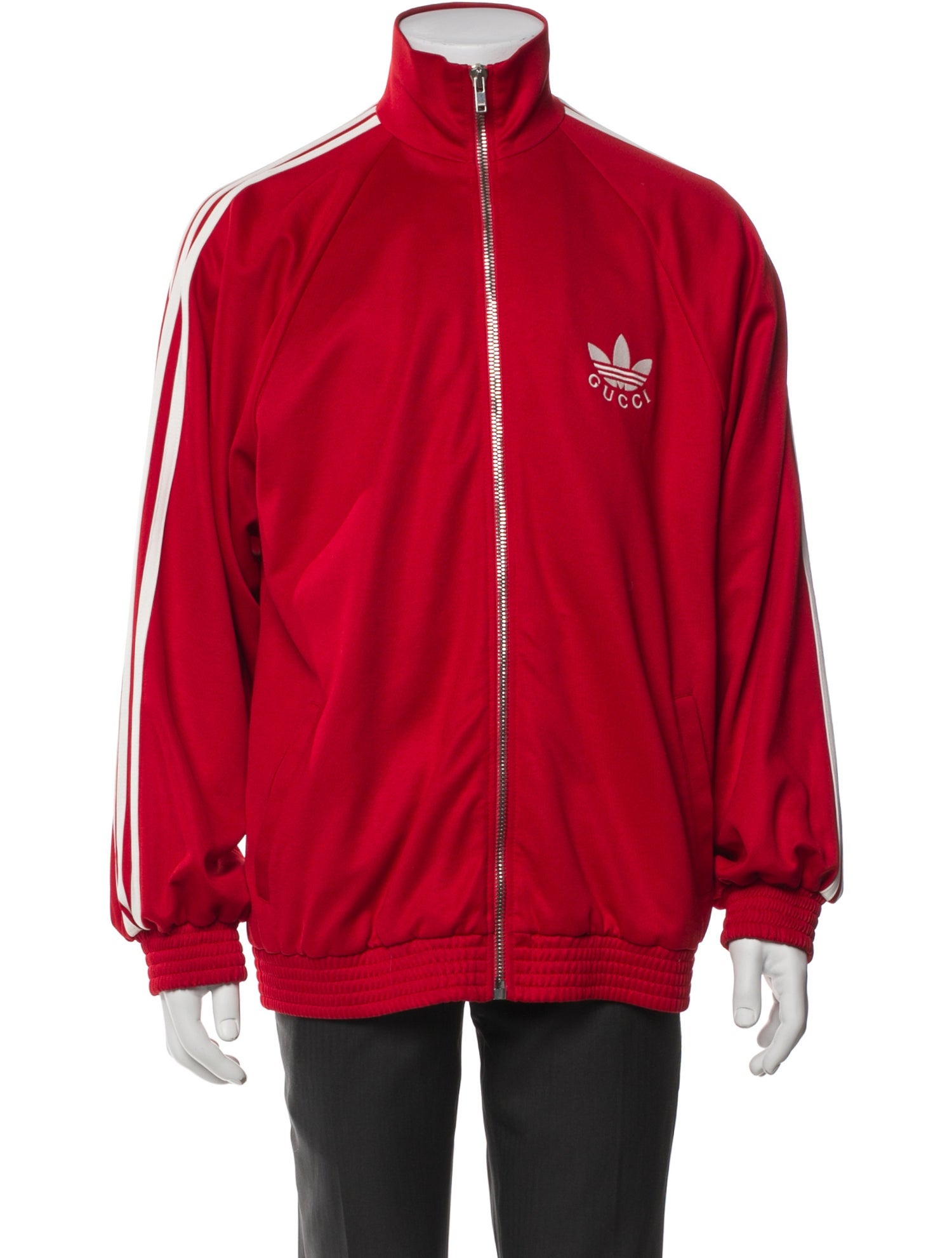 Gucci x Adidas Striped Windbreaker