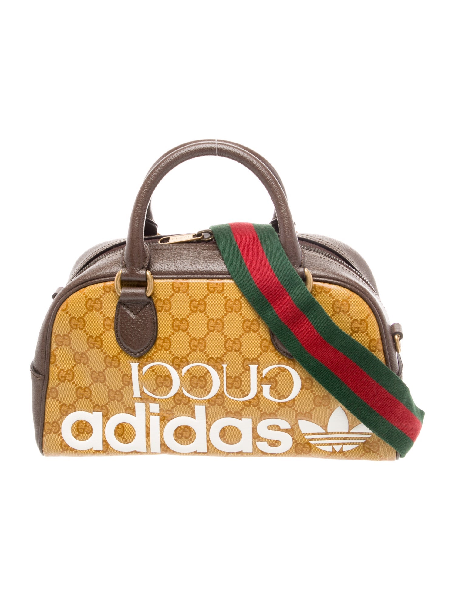 Gucci x Adidas GG Crystal Duffle Bag Mini