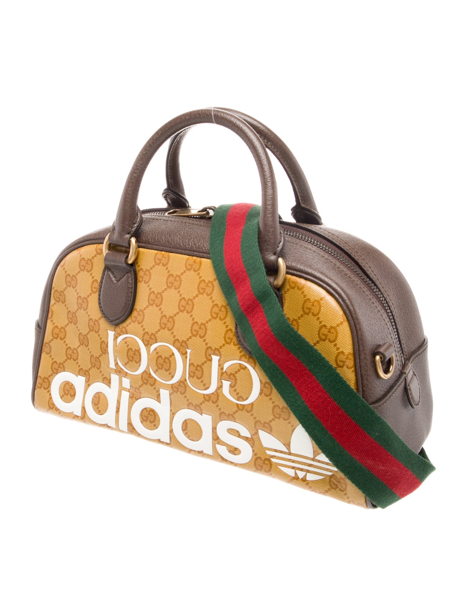 Gucci x Adidas GG Crystal Duffle Bag Mini