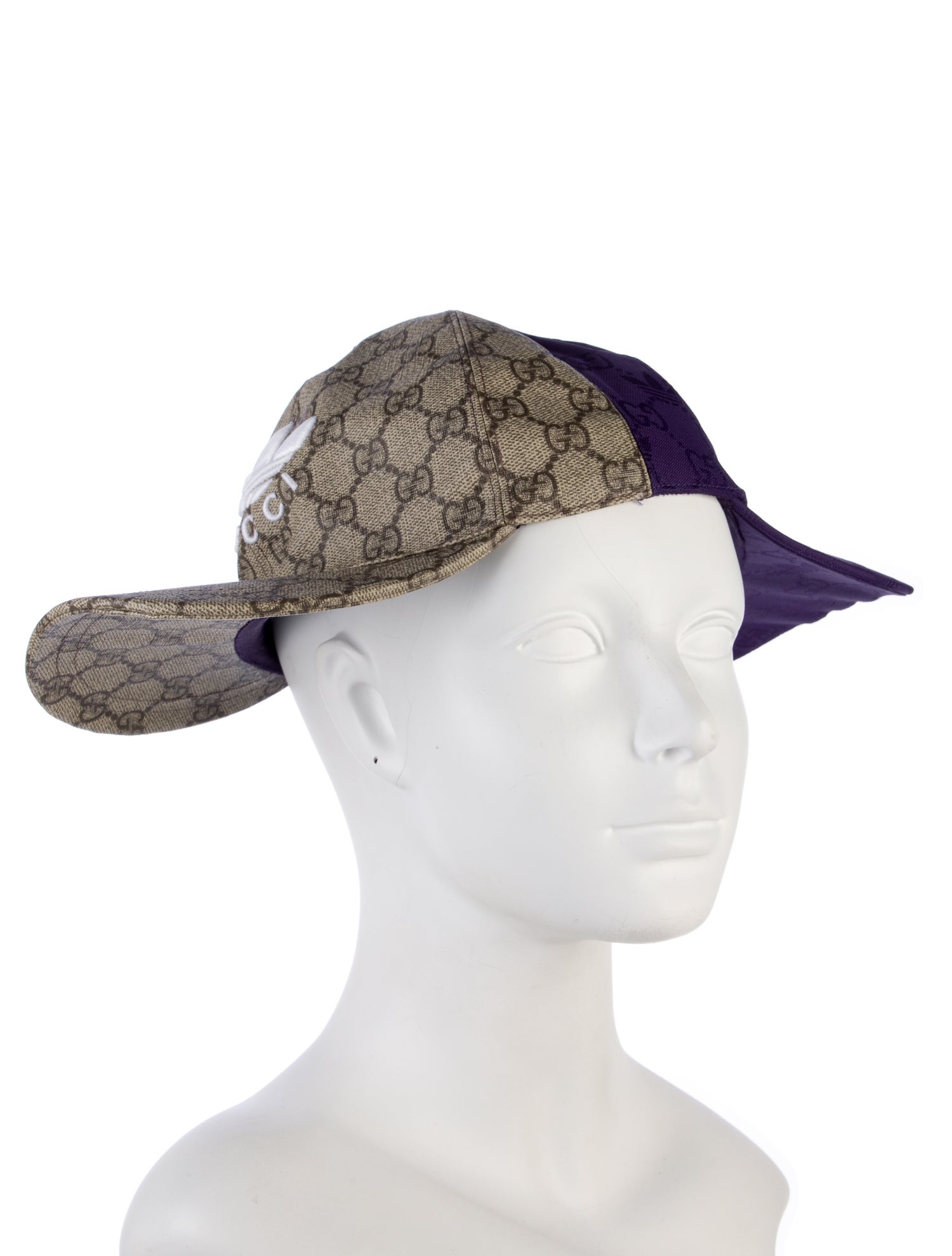 Gucci x Adidas GG Supreme Double Sided Baseball Cap w/Tags