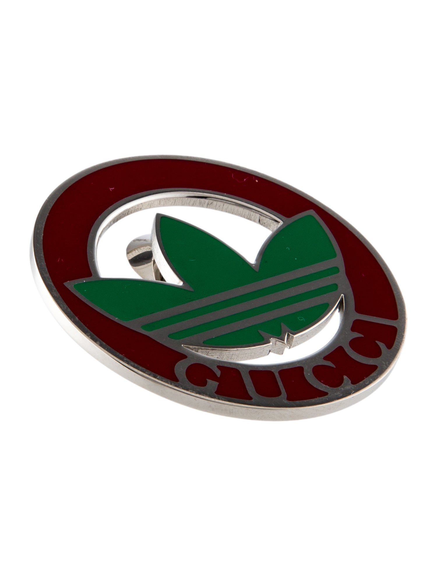 Gucci x Adidas Trefoil Enamel Pin
