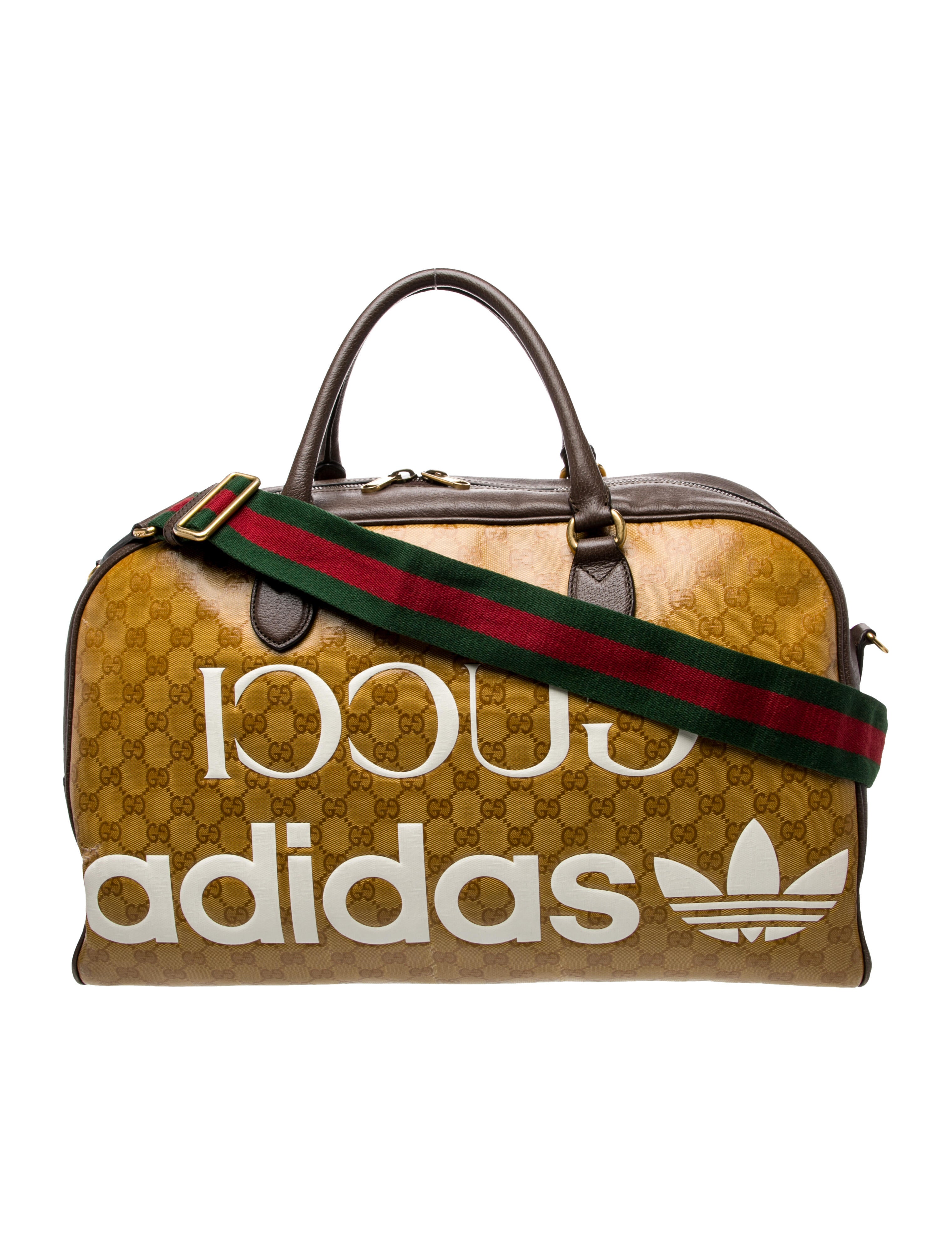 Gucci x Adidas GG Crystal Duffle Bag