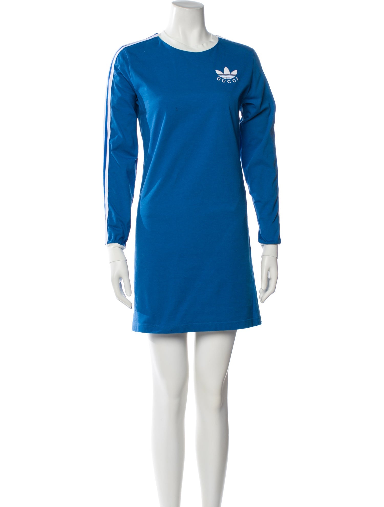 knee length dresses for ladies Adidas 3-Stripes Fitted T-Shirt Dress main image 0