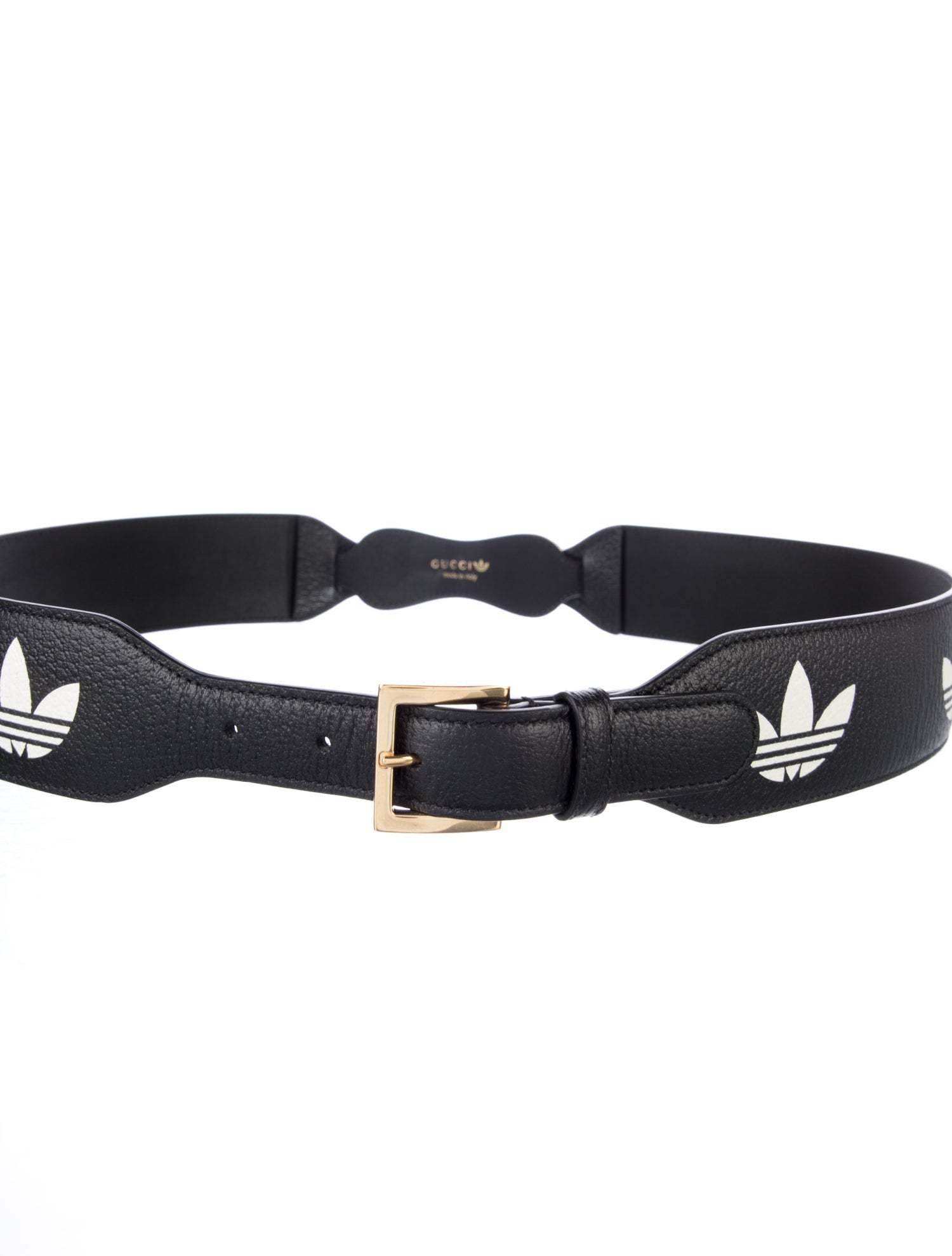 Gucci x Adidas Horsebit Accent Wide Belt