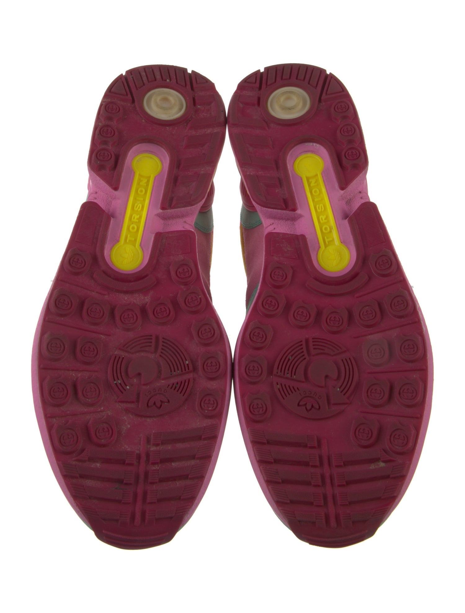 Gucci x Adidas ZX 8000 'Pink Strata' Athletic Sneakers - Pink