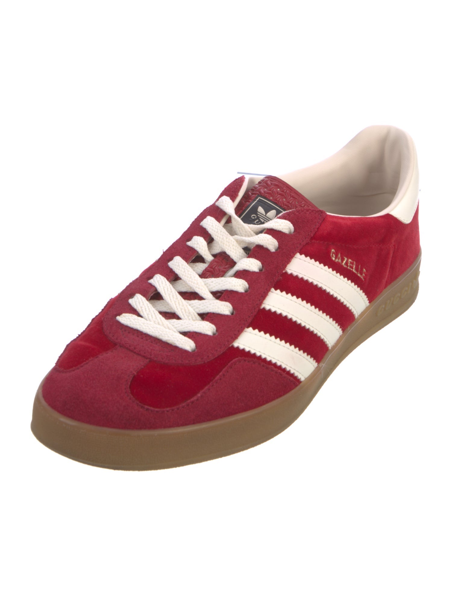 Gucci x Adidas Gazelle 'Red' Sneakers