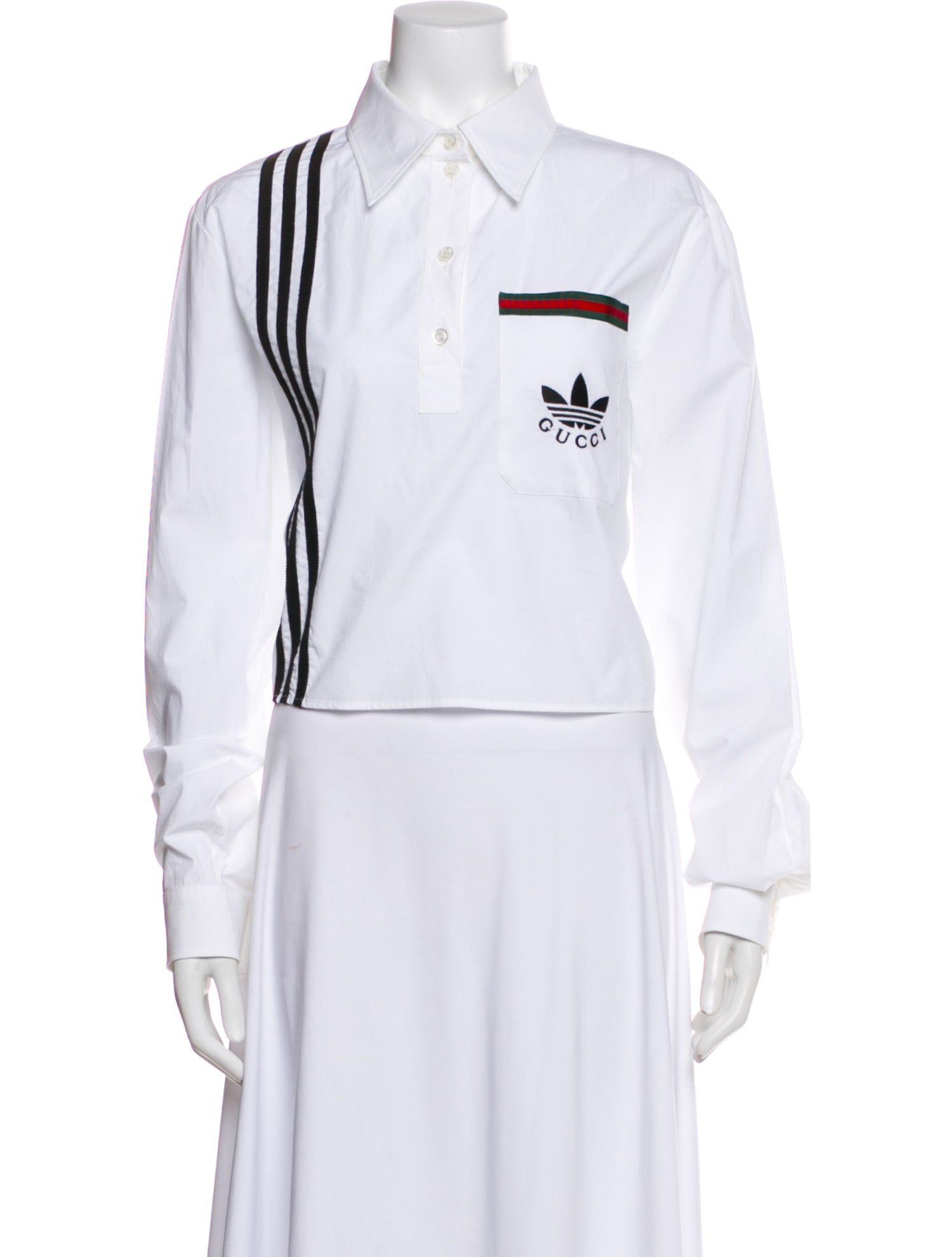 Gucci x Adidas 2023 Long Sleeve Polo