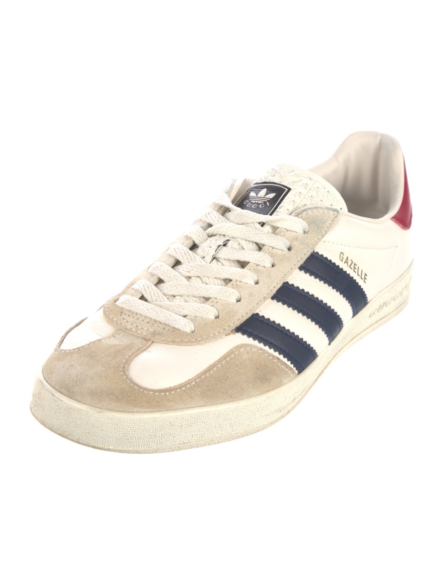 adidas gazelle silver green womens adidas x Gucci Gazelle Light Blue Sneakers Blue / Gucci main image 1