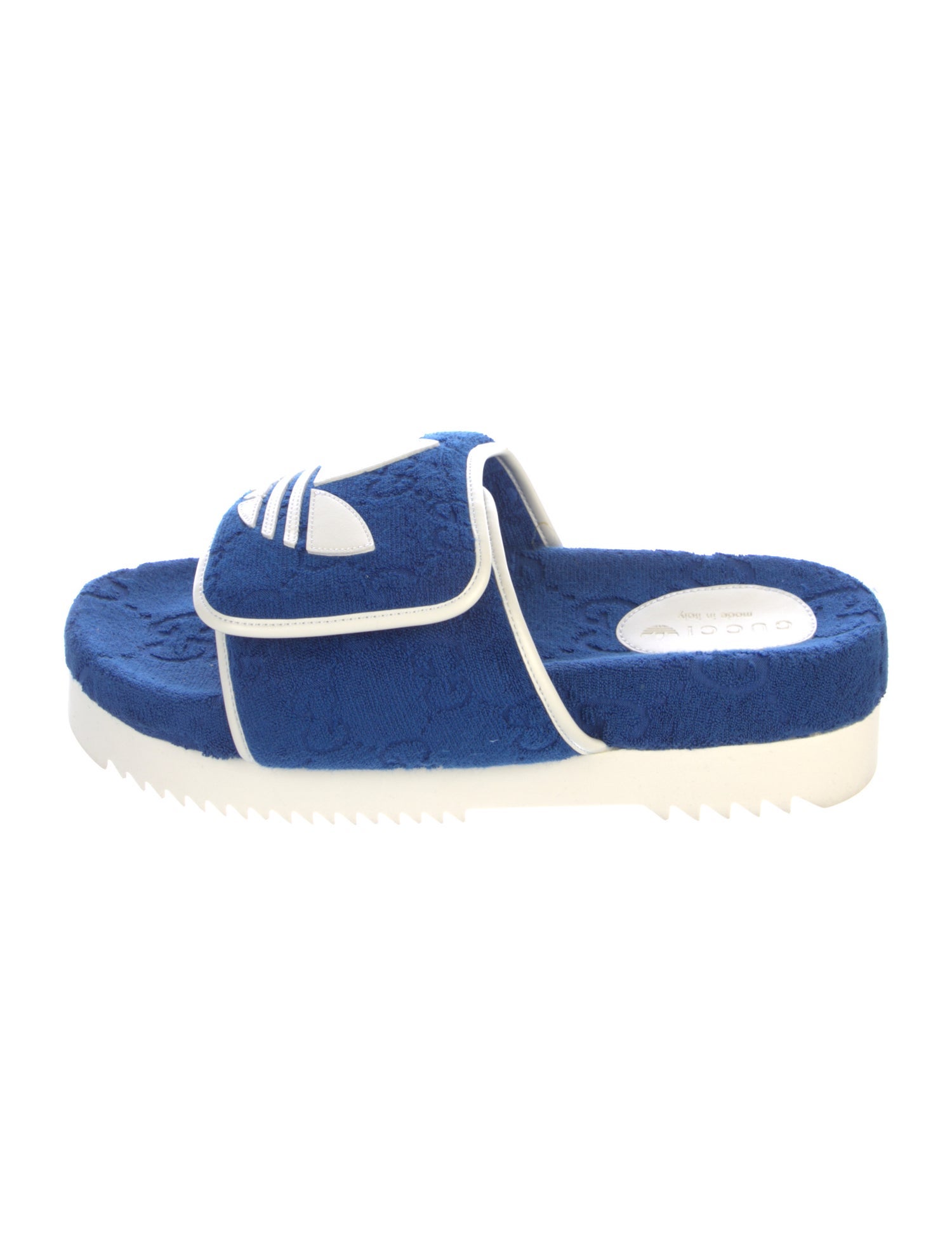 Gucci x Adidas 2023 GG Logo Slides