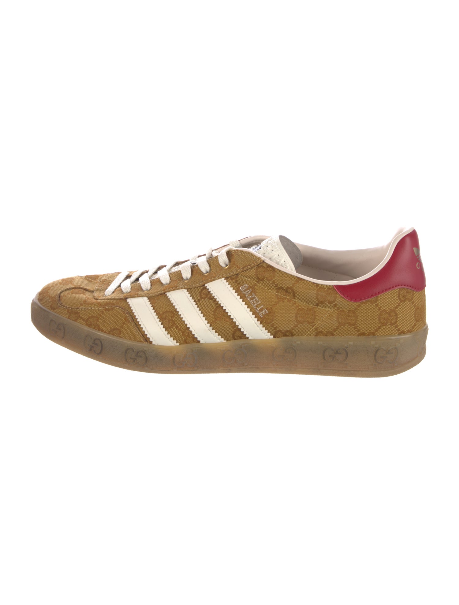 Gucci x Adidas Gazelle 'GG Monogram' Sneakers